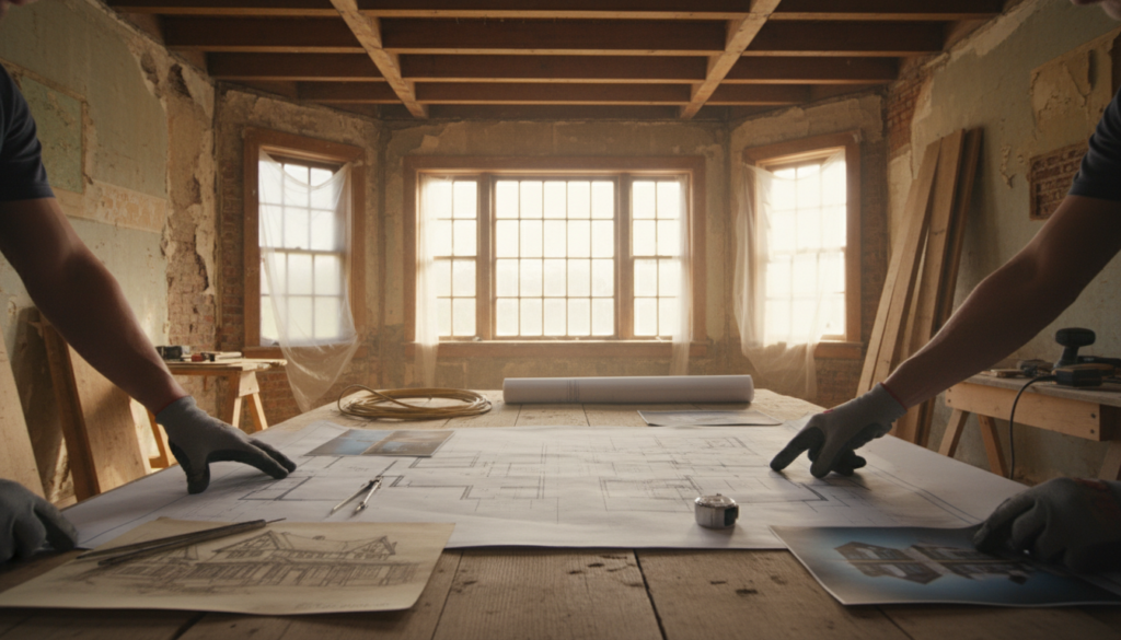 découvrez notre guide pratique pour élaborer un plan de rénovation personnalisé, spécialement conçu pour valoriser et restaurer efficacement votre maison ancienne.