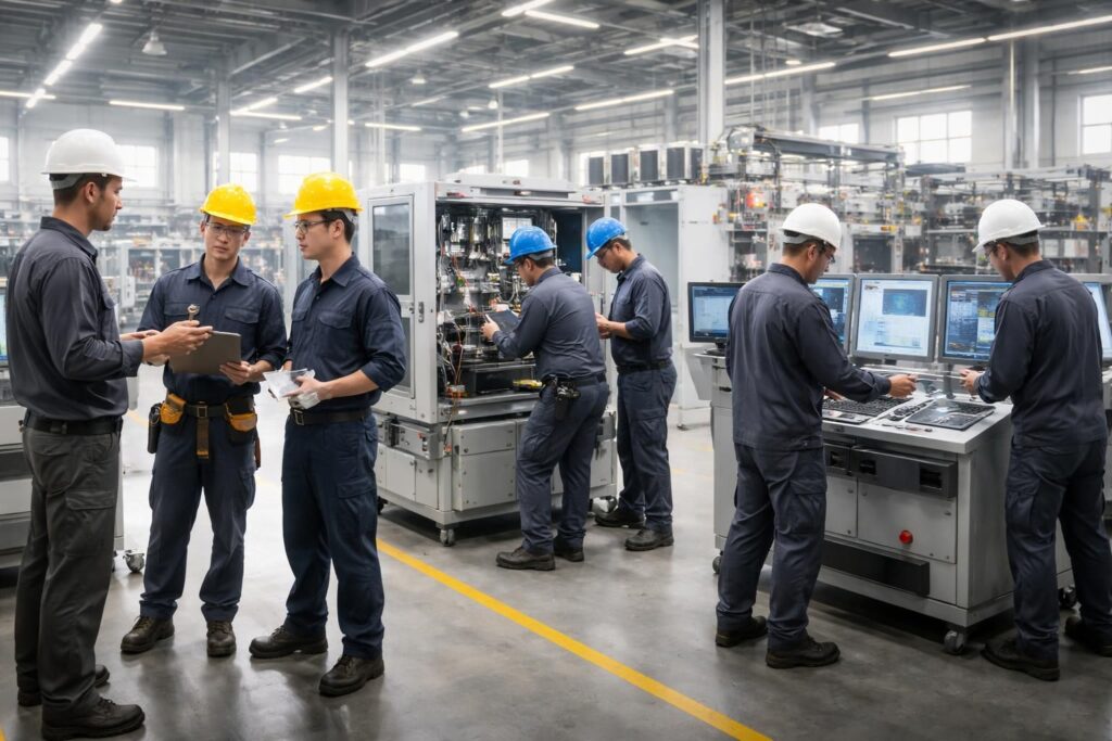 découvrez nos formations en maintenance industrielle adaptées à tous les niveaux, pour développer vos compétences et avancer dans votre carrière.
