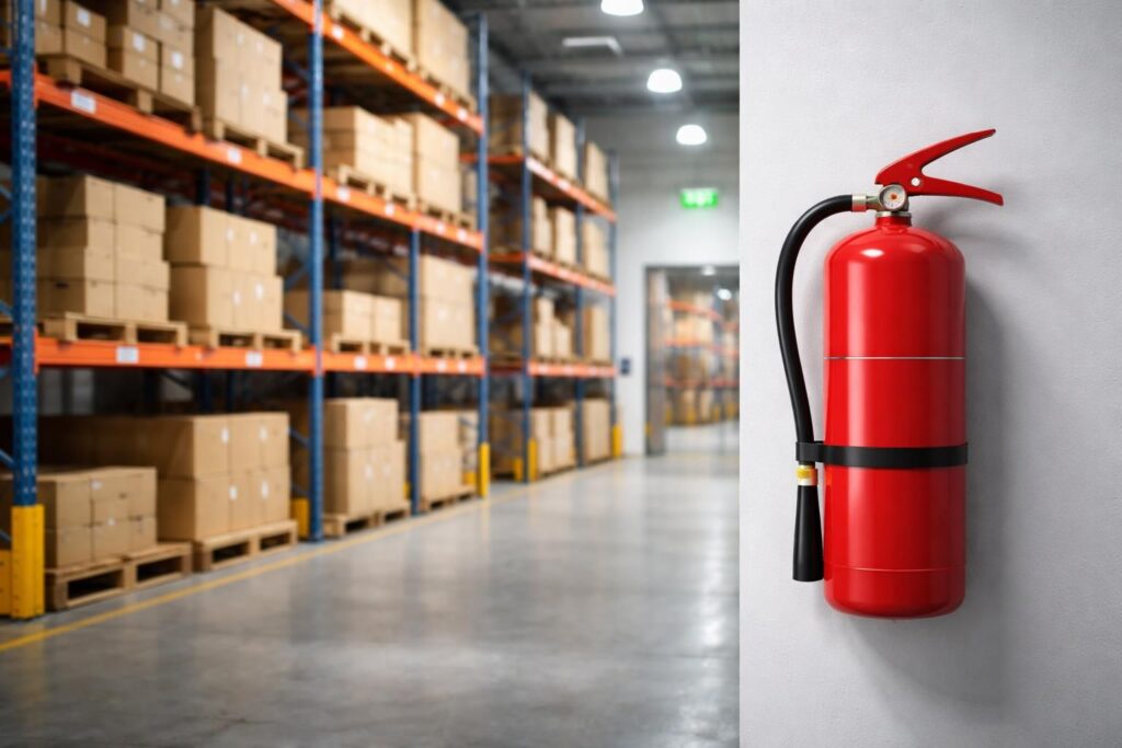 découvrez comment sécuriser efficacement votre entrepôt de stockage avec des extincteurs adaptés pour protéger vos locaux contre les risques d'incendie.